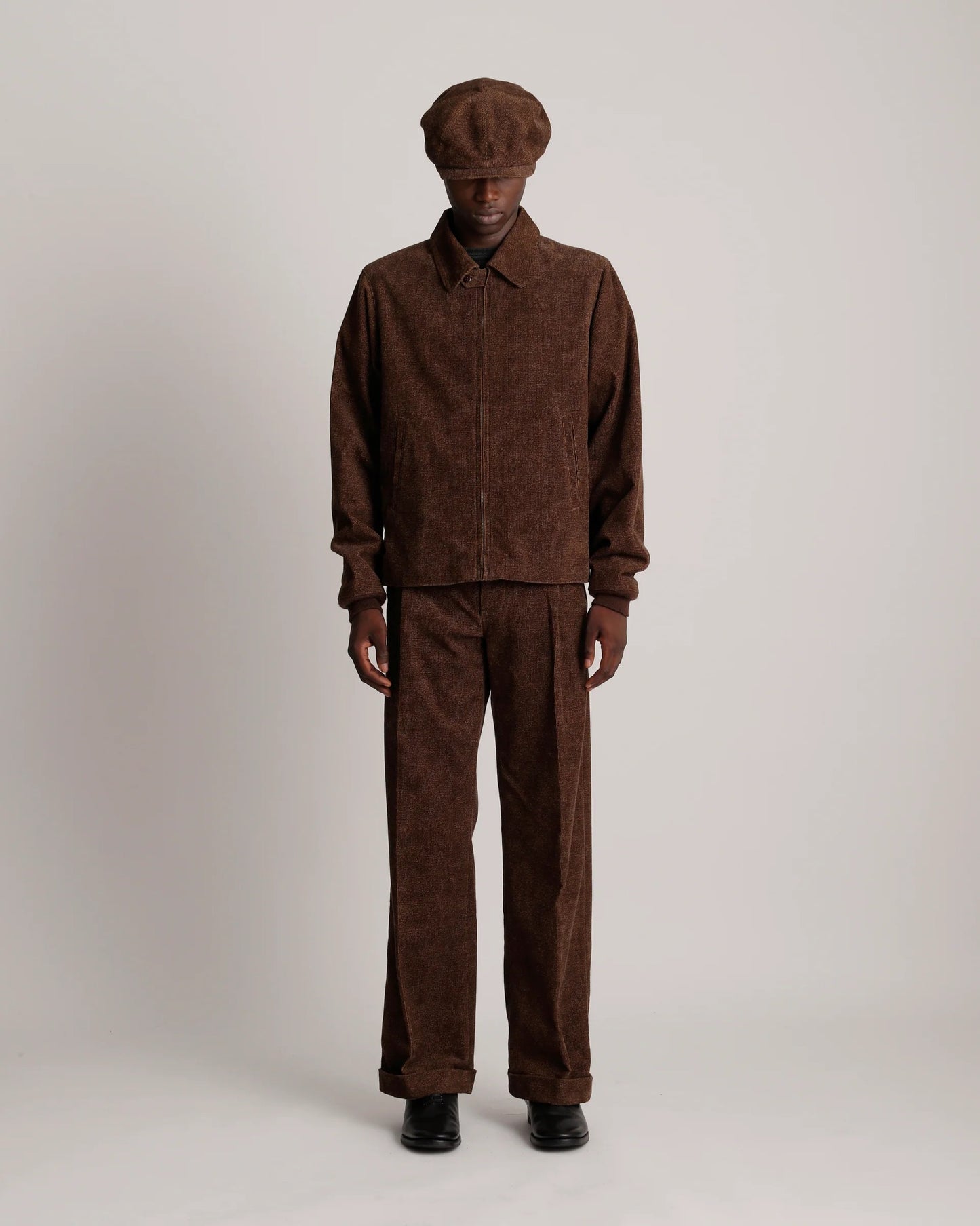 Melange Brown Lot.322 Sports Jacket