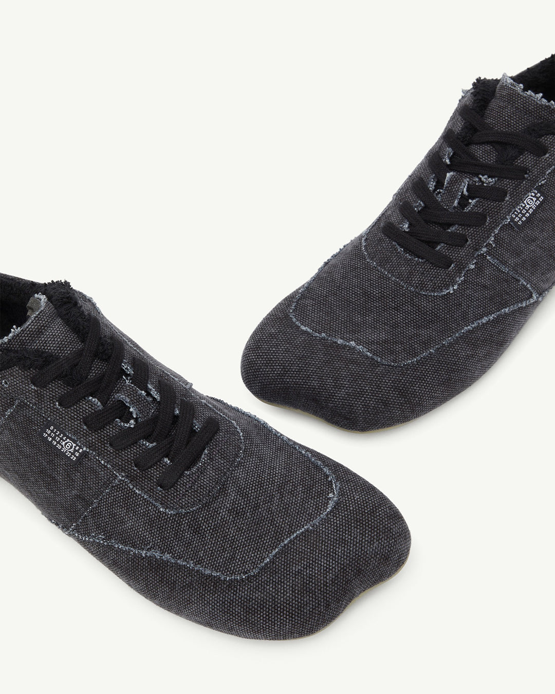 Black Anatomic Canvas Sneaker