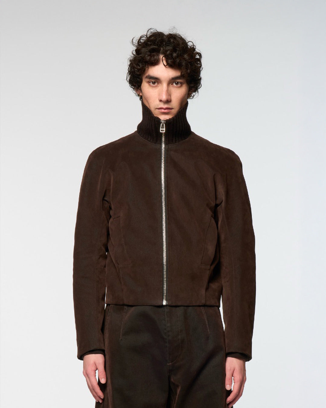 Brown Pilot Blouson