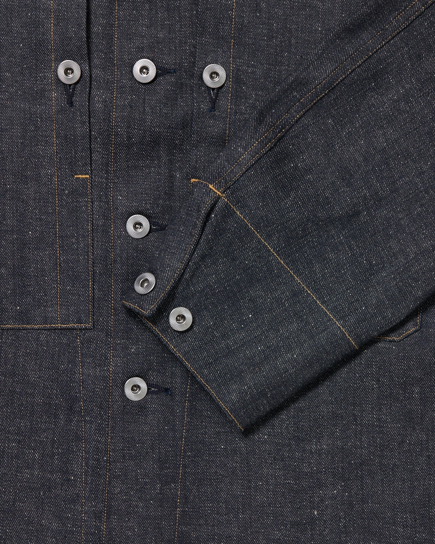 Raw Indigo Lot.715 French Navy Mechanic jacket