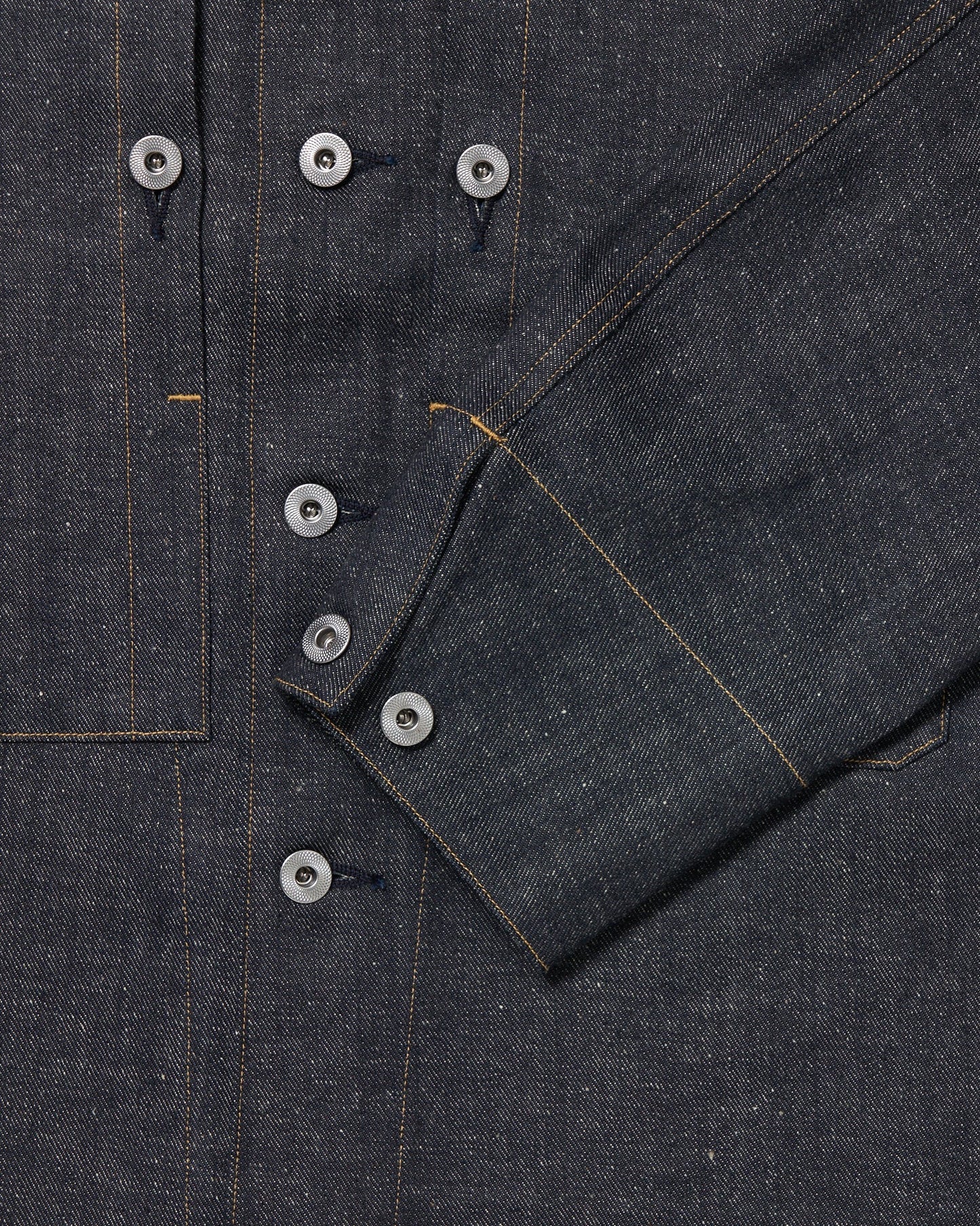 Raw Indigo Lot.715 French Navy Mechanic jacket
