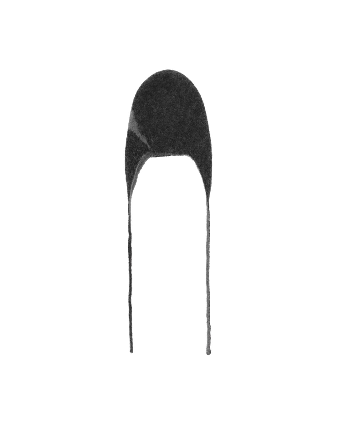 Black Bonnet Mohair Beanie