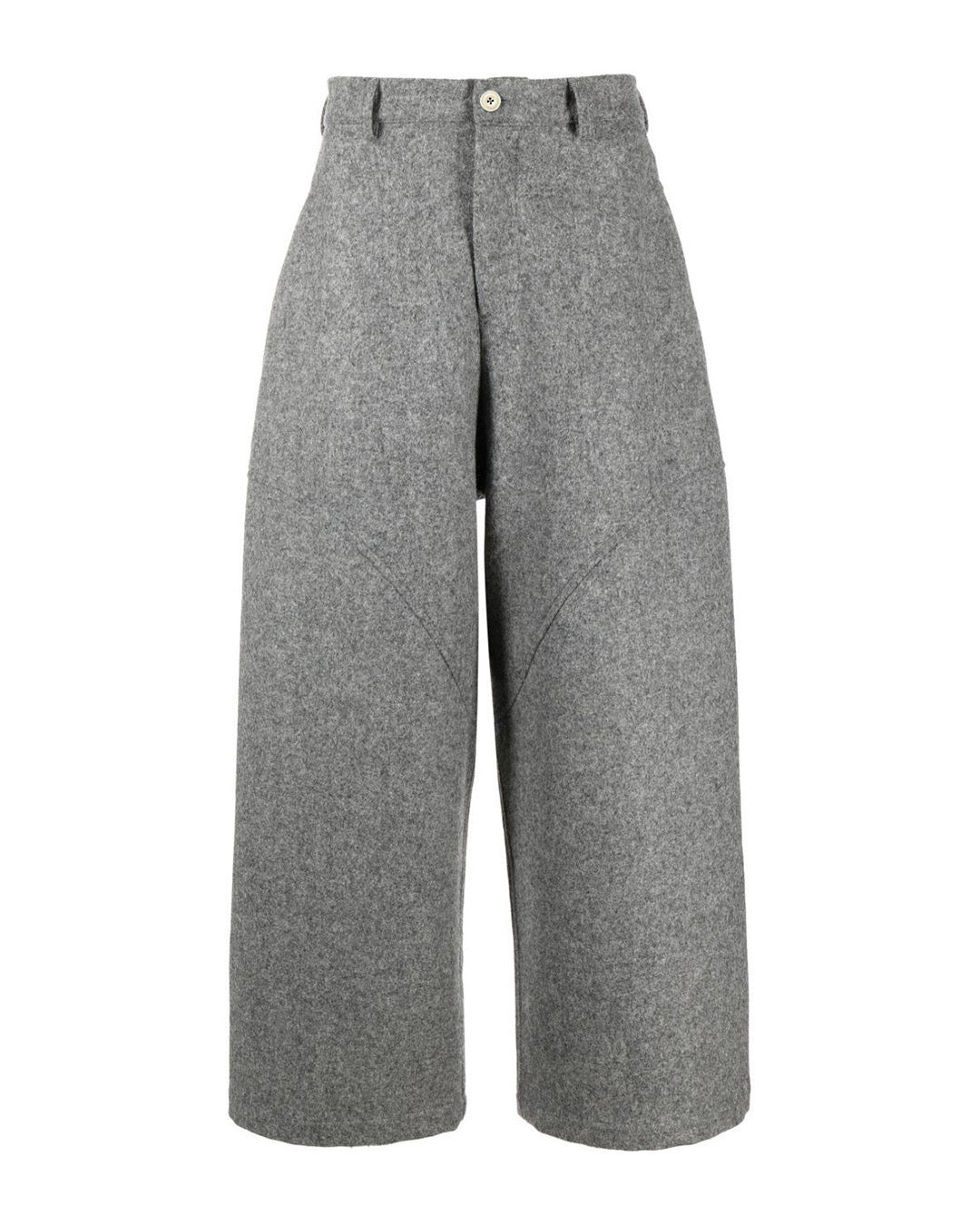 Marl Grey Carpenter Wool Trouser