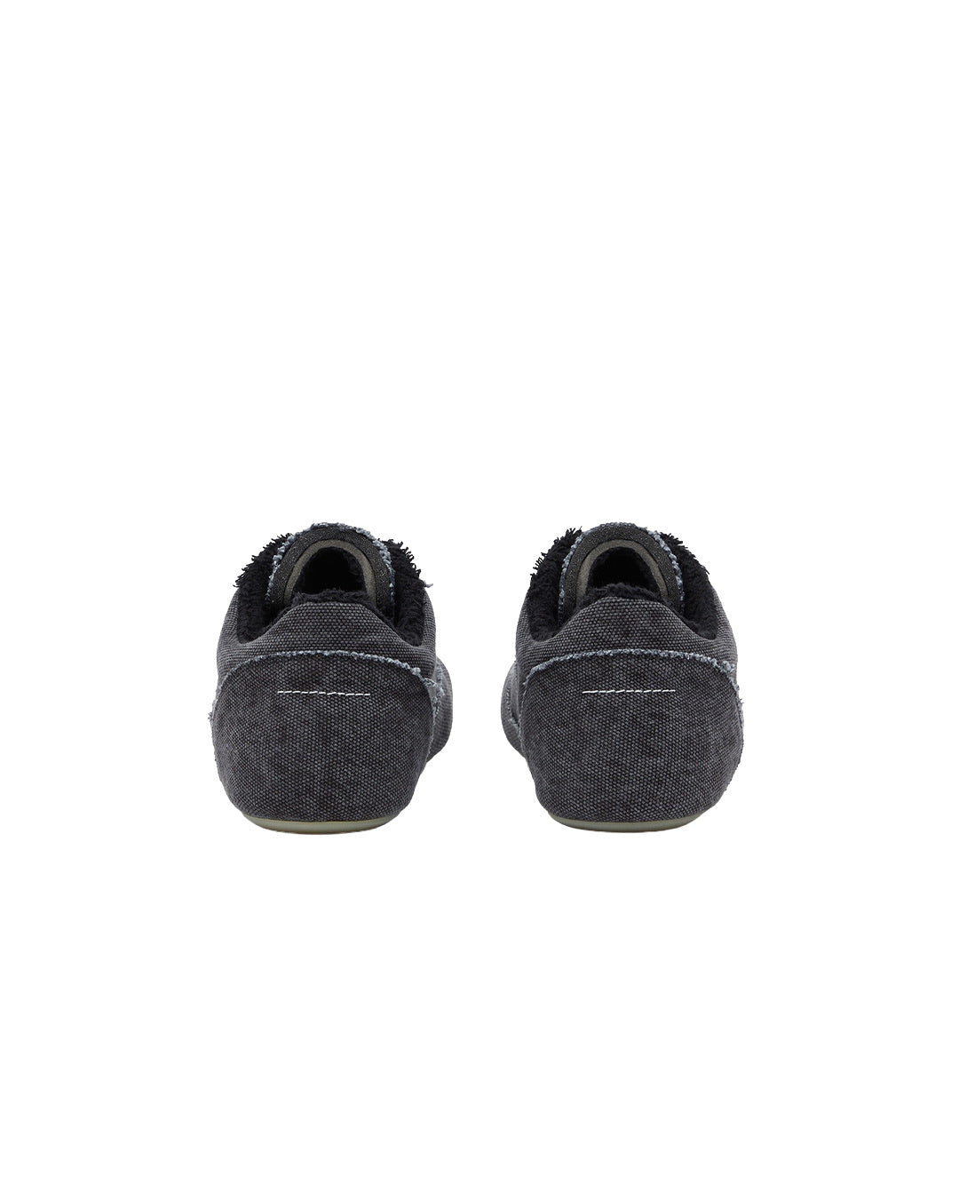 Black Anatomic Canvas Sneaker