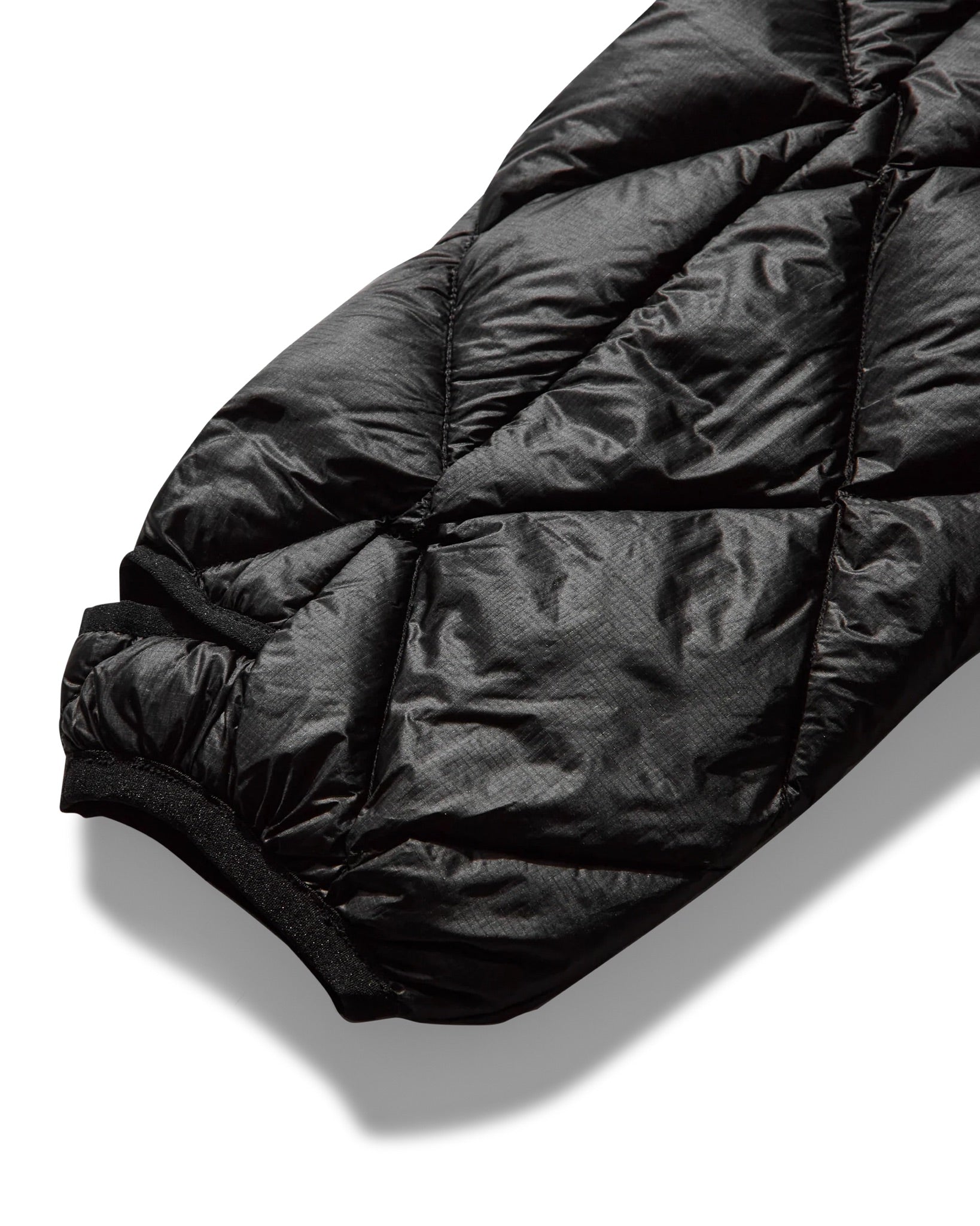 Black Nuna 800 Fill Power Hooded Down Jacket