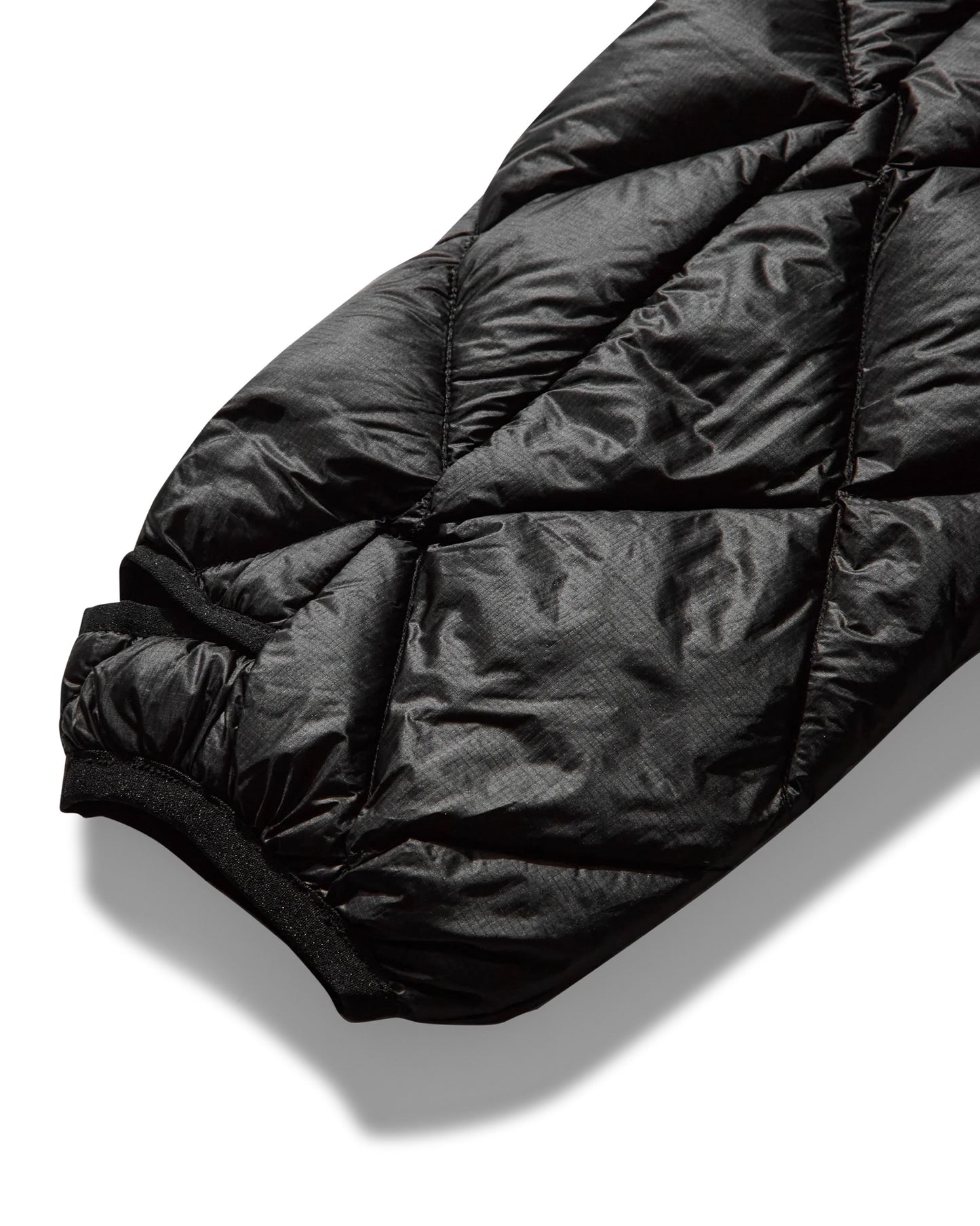 Black Nuna 800 Fill Power Hooded Down Jacket