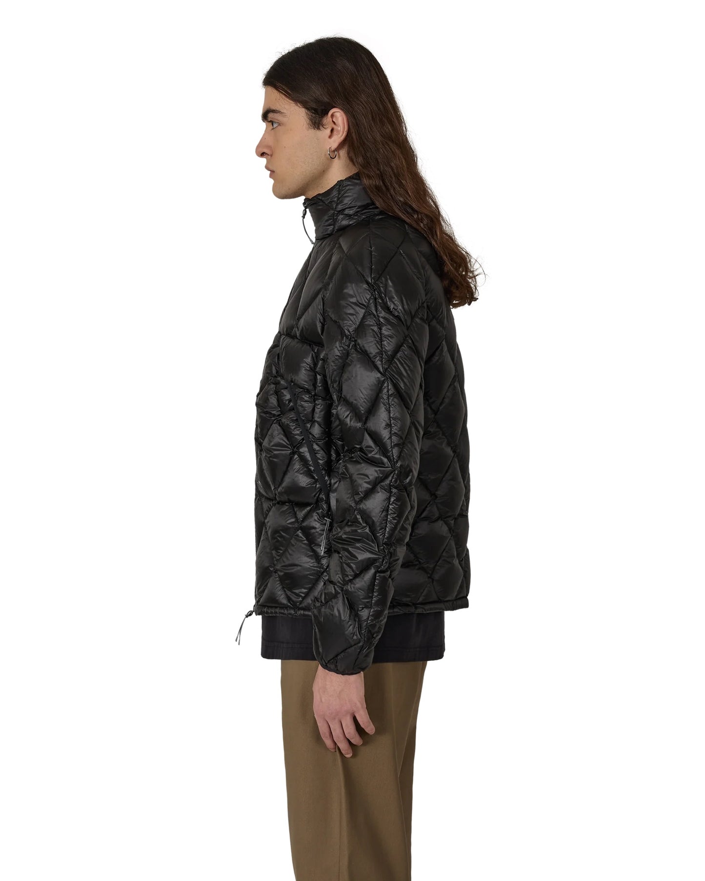 Black Nuna 800 Fill Power Hooded Down Jacket