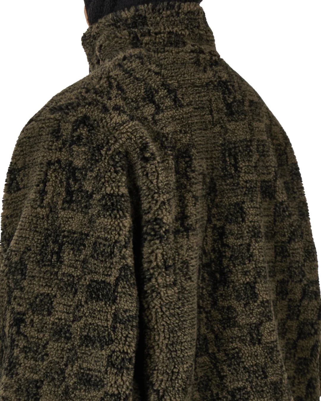 Olive Ewe Furry Jacket