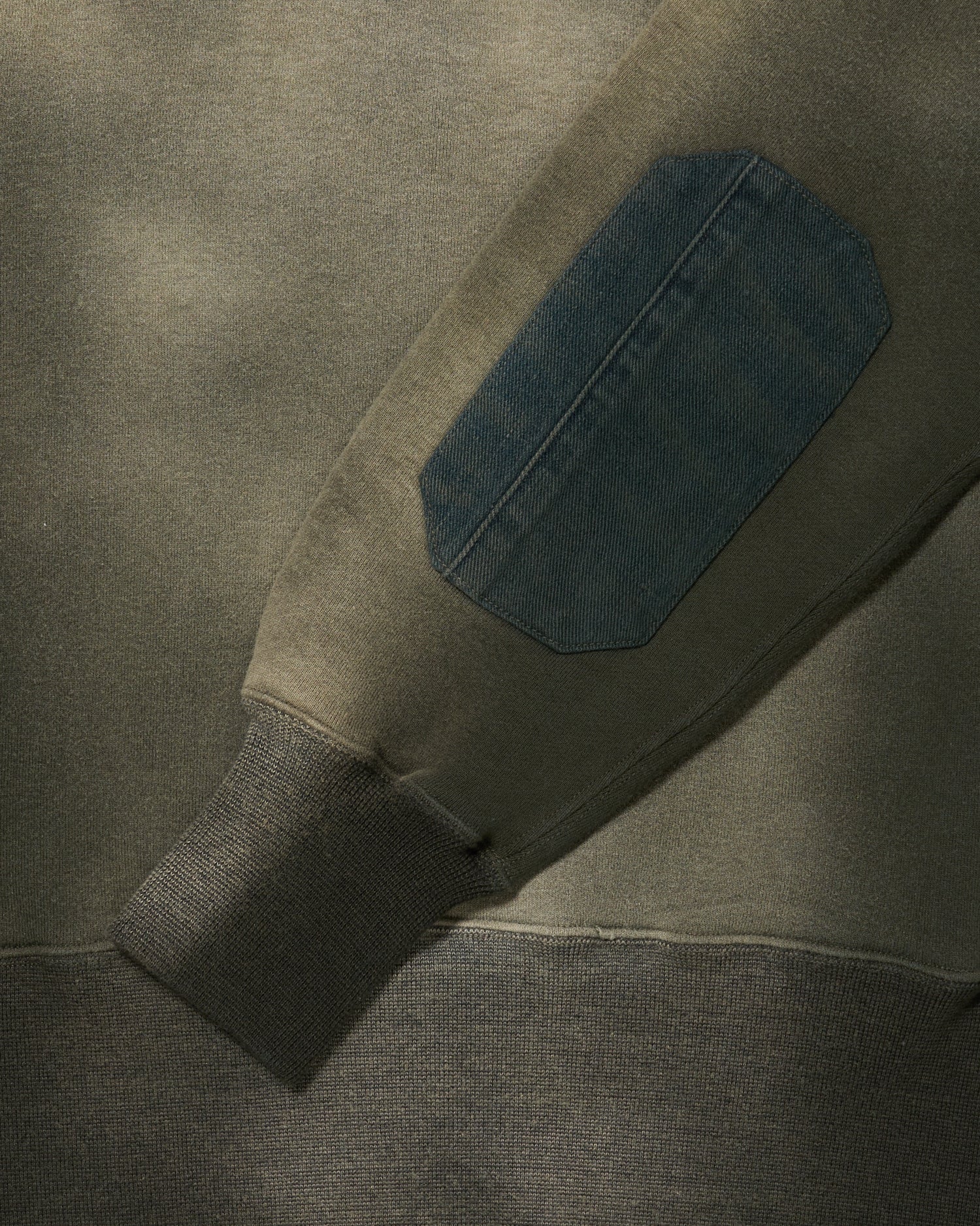 Bleached Deep Green Lot.603 Sweatshirt