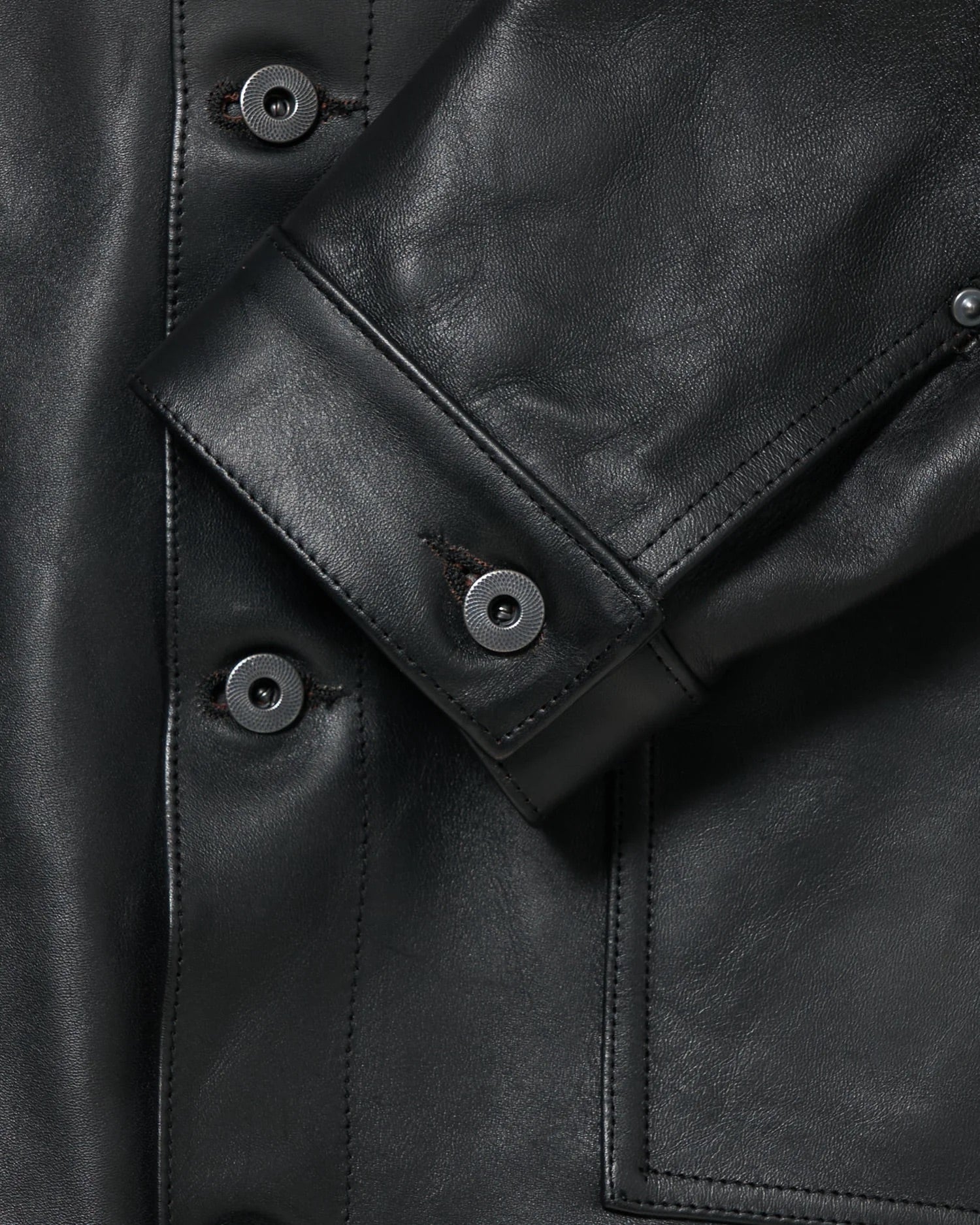Black Lot.804 C.1930's Leather Jacket