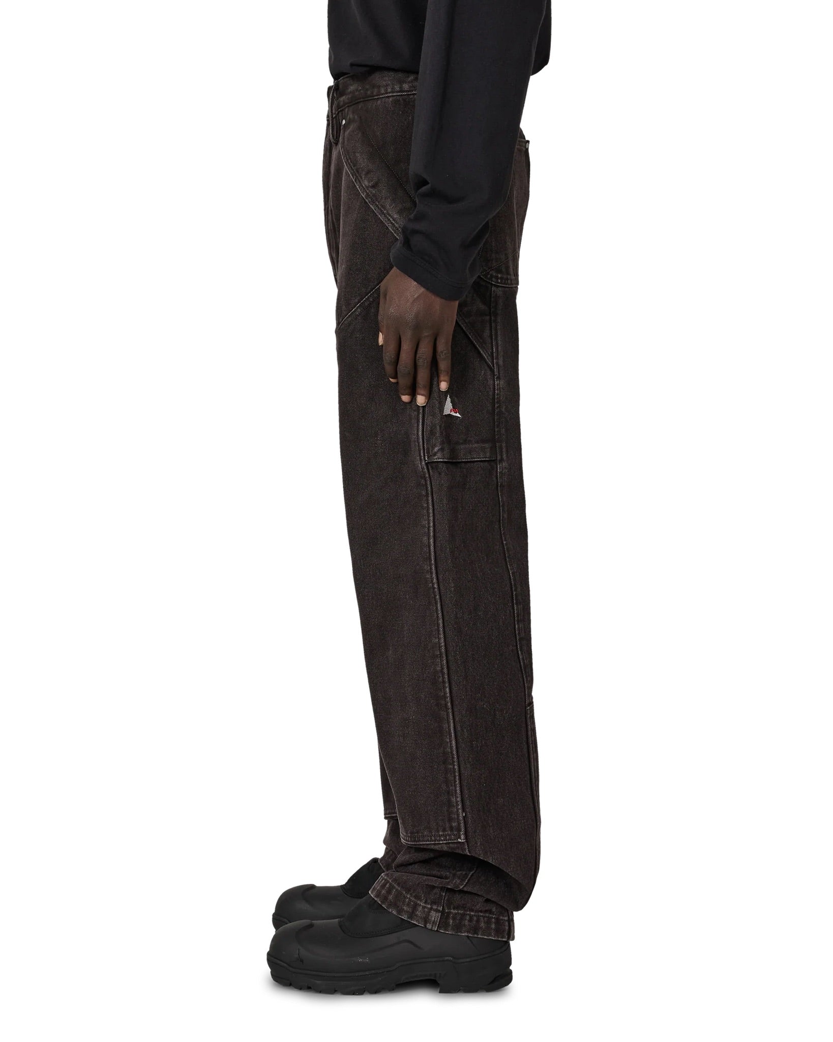 Dark Brown Orte Denim Cargo