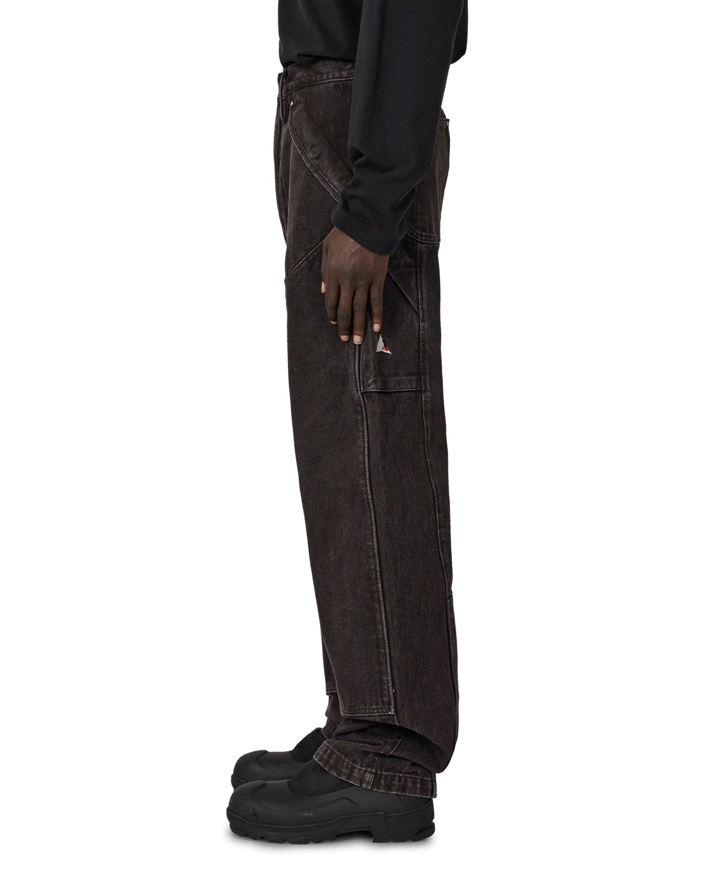 Dark Brown Orte Denim Cargo