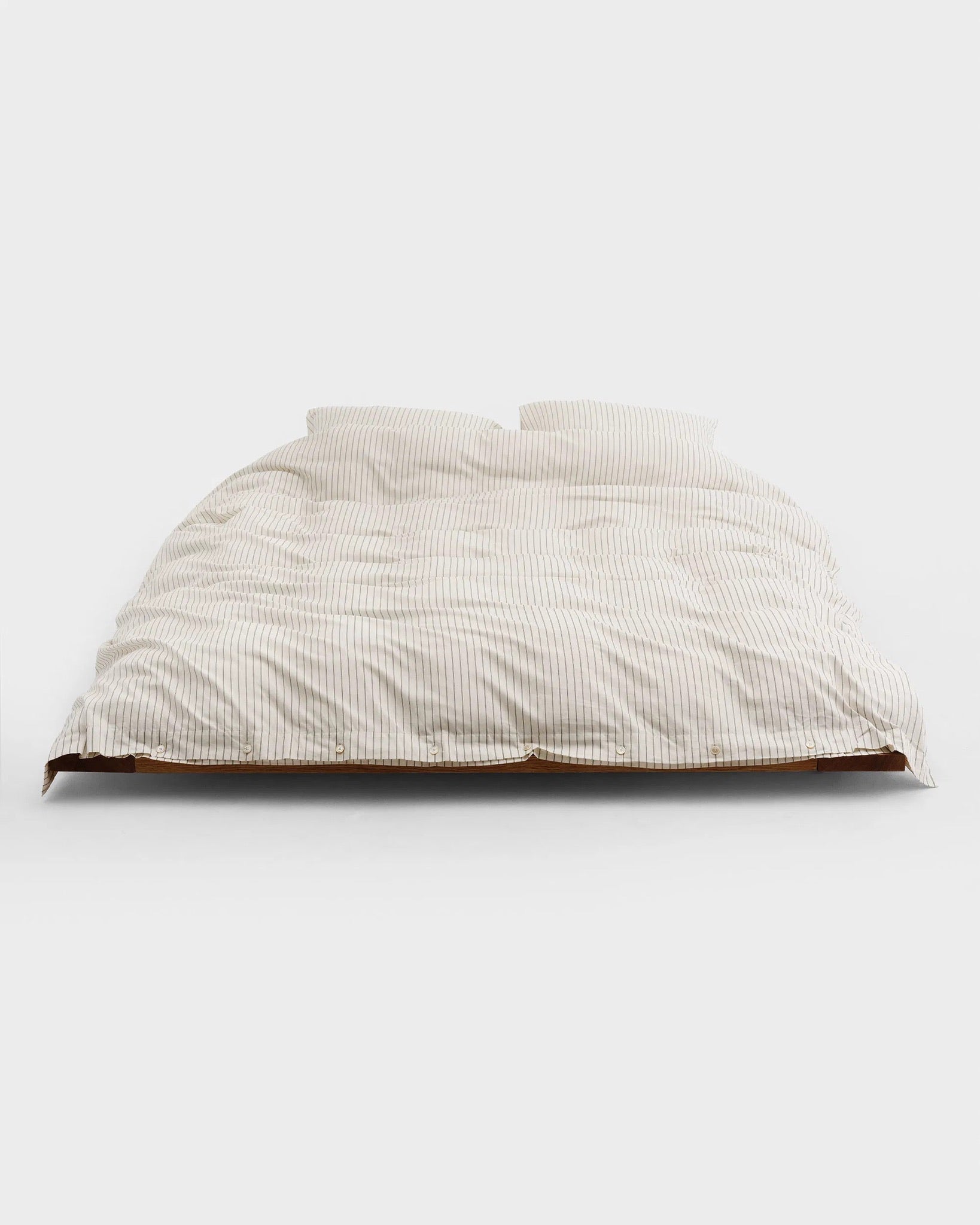 Satin Stripes Sateen Duvet Cover