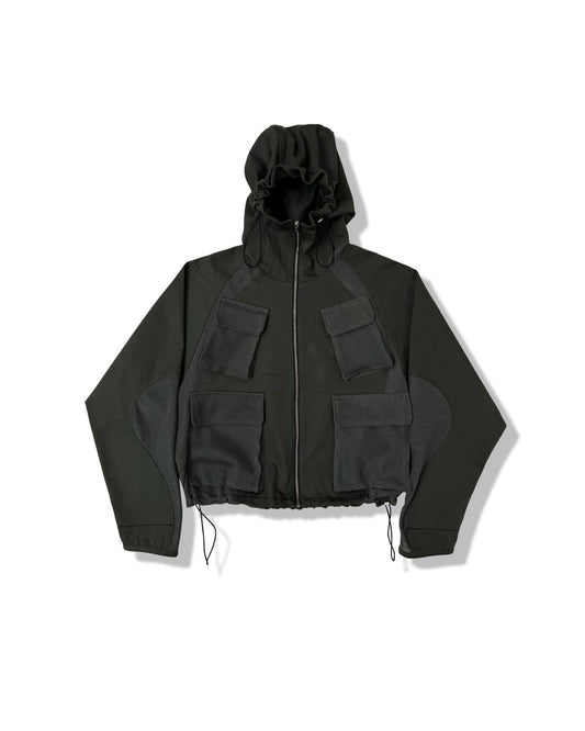 FFFPOSTALSERVICE Moss Aire Multi Mesh Pocket Jacket