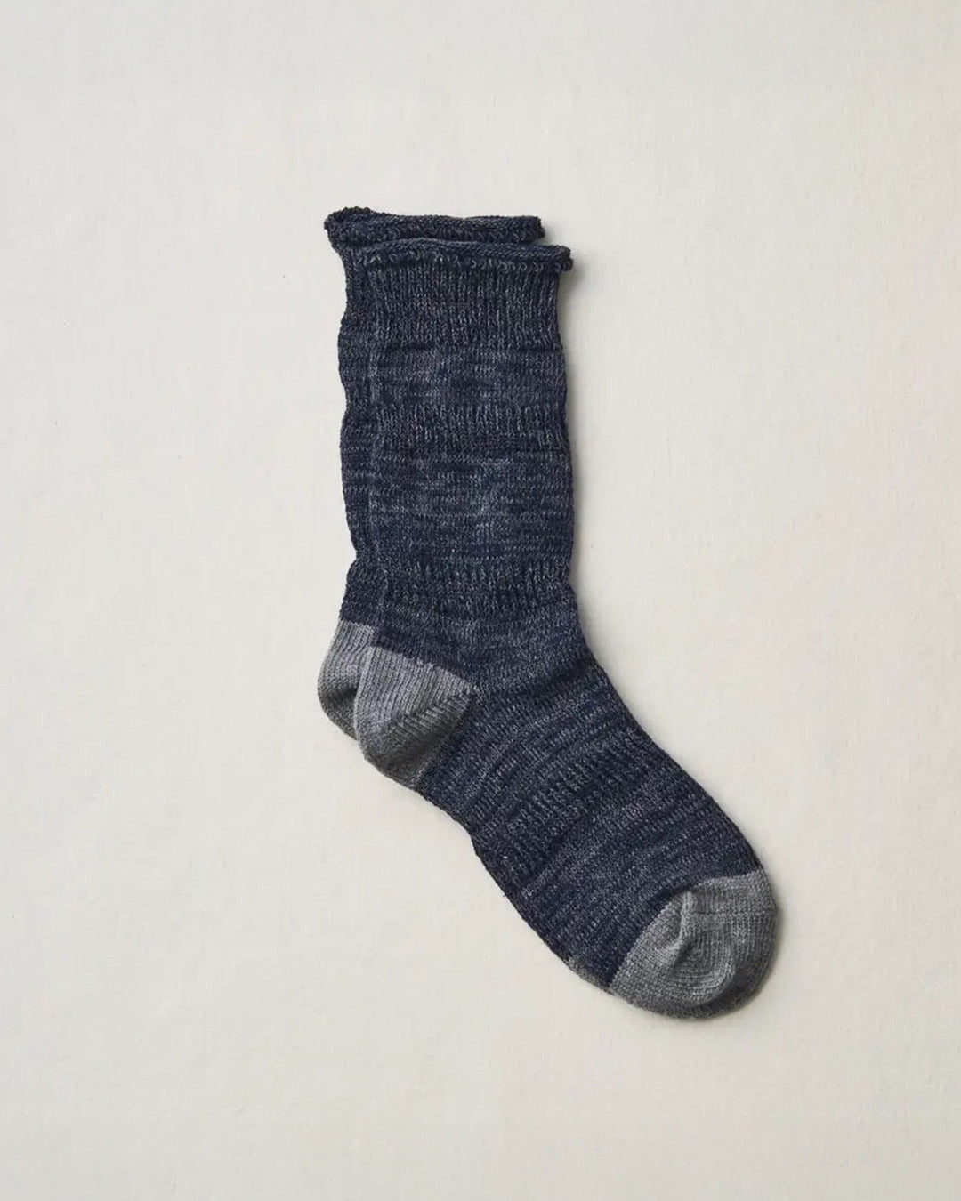 Navy Organic Cotton "PLOOT" Socks
