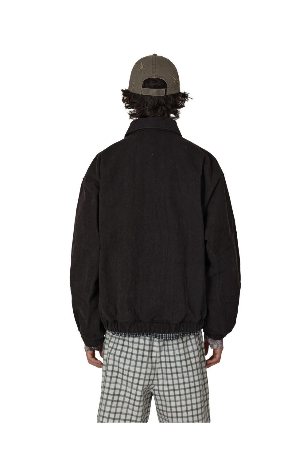 Washed Black Ash Canvas Jacket