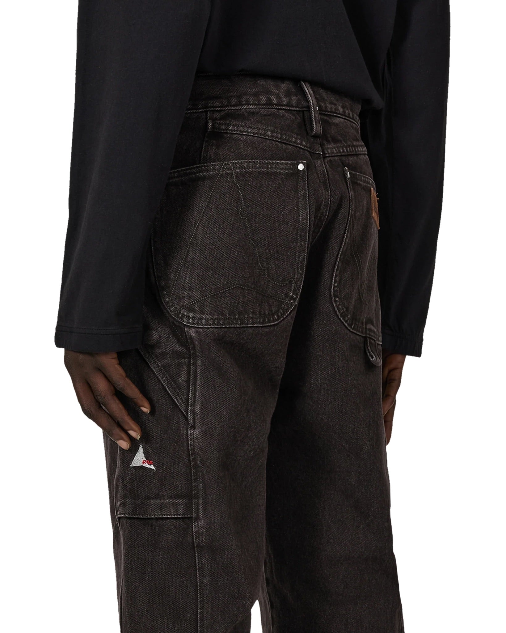 Dark Brown Orte Denim Cargo