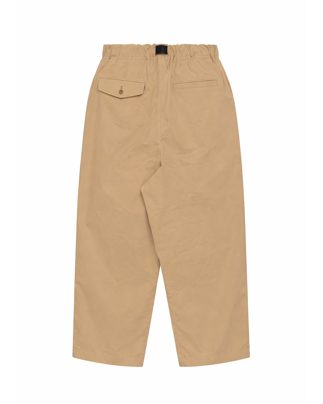 Beige Cotton Twill Slightly brushed Pants