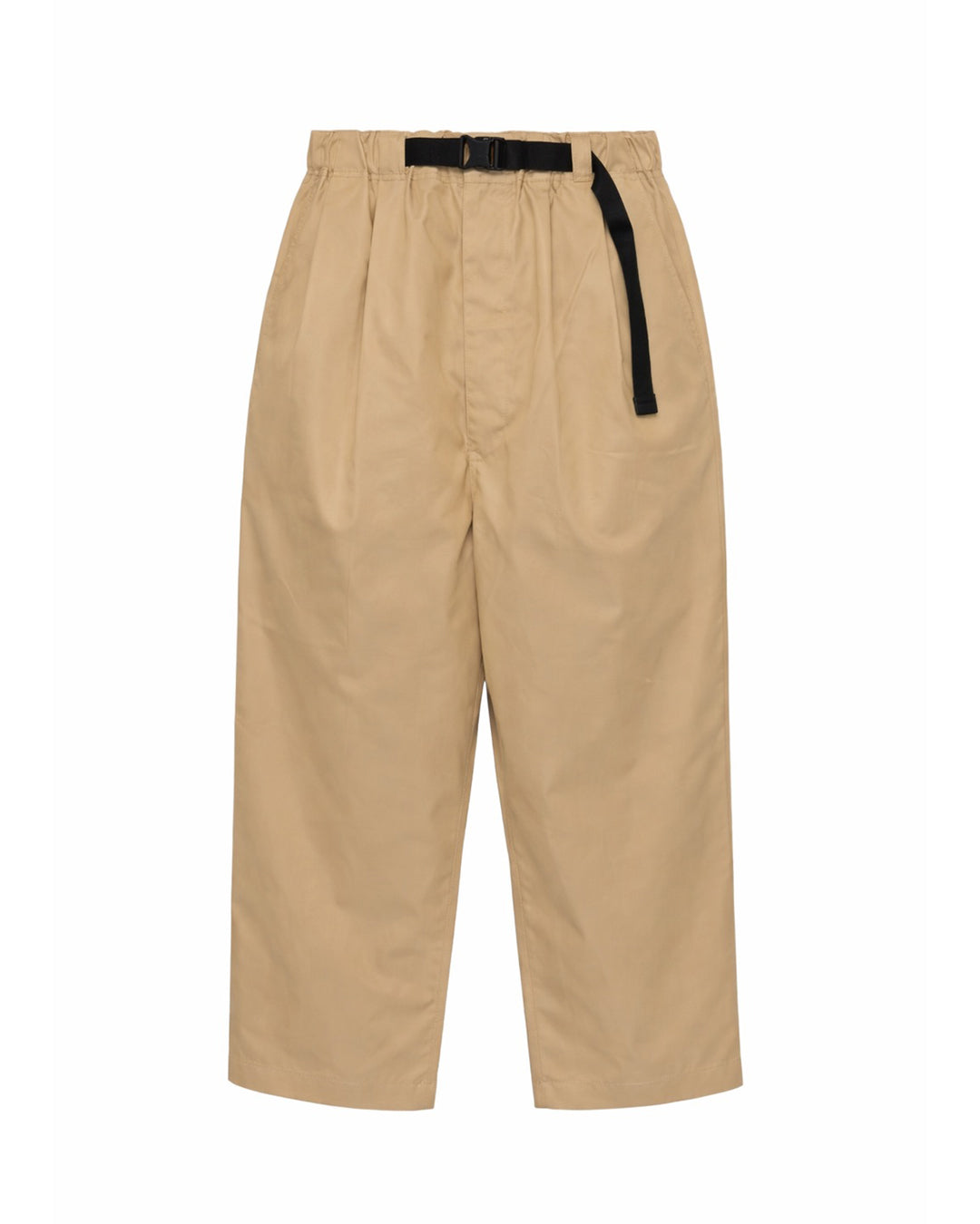 Beige Cotton Twill Slightly brushed Pants