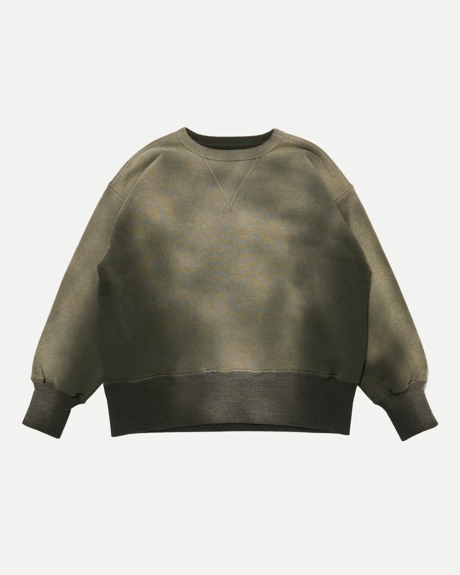 Bleached Deep Green Lot.603 Sweatshirt