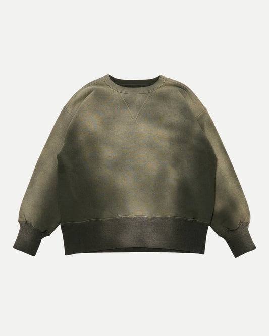 Bleached Deep Green Lot.603 Sweatshirt