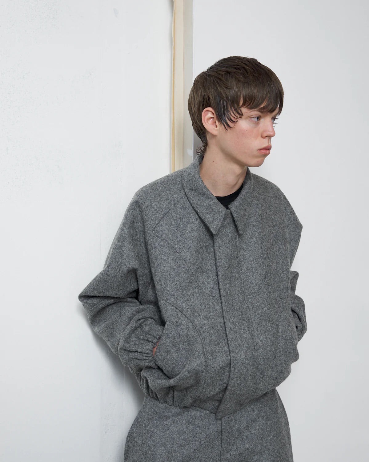 Marl Grey Jiji Jacket