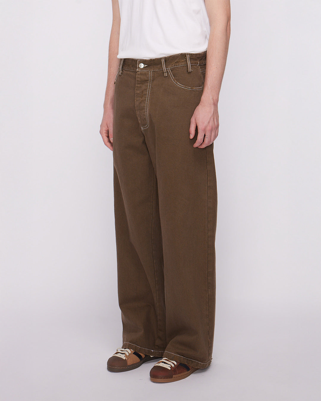Sand Baggy Jeans