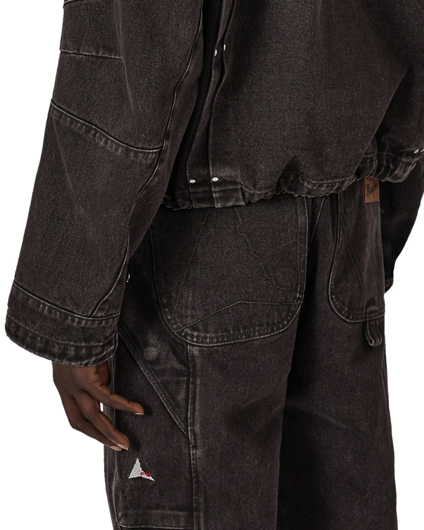 Dark Brown Volano Denim Jacket