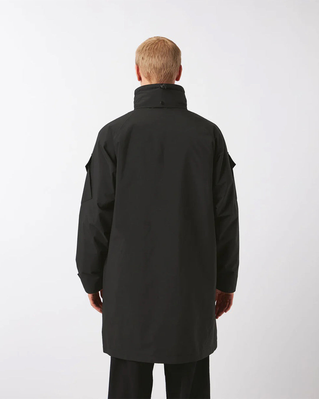 Black 2L NYLON GORE-TEX Cruiser Coat