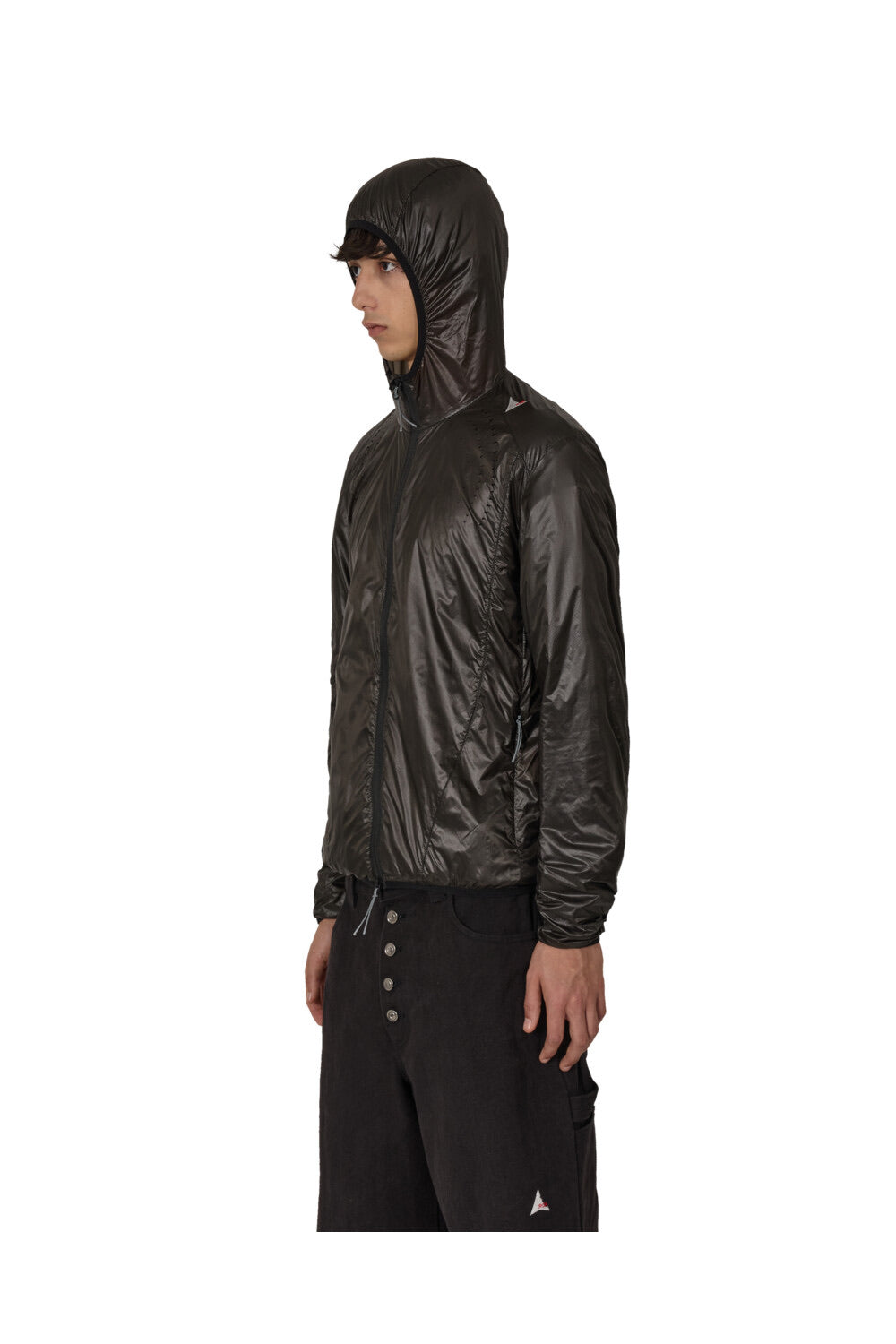 Black Hue Packable Wind Jacket