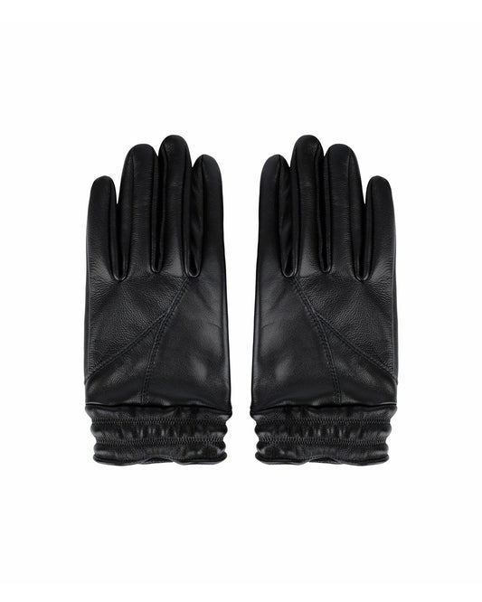Black EP.8 01 Leather Gloves