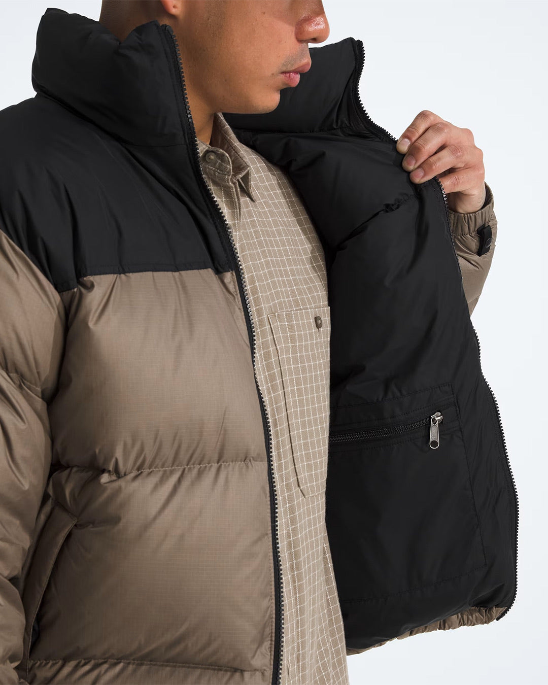 Mocha Brown Men's 1996 Retro Nuptse Jacket