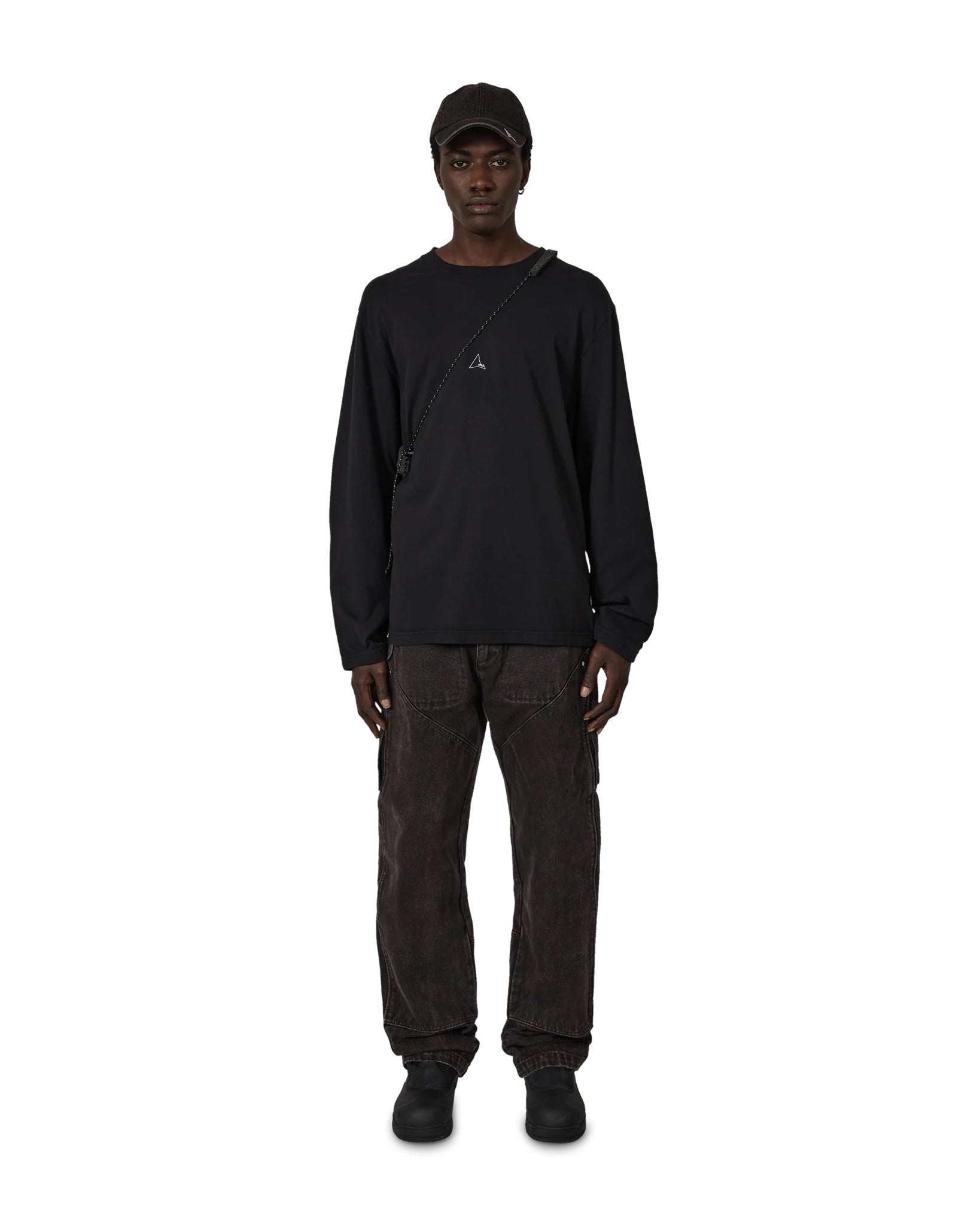 Dark Brown Orte Denim Cargo