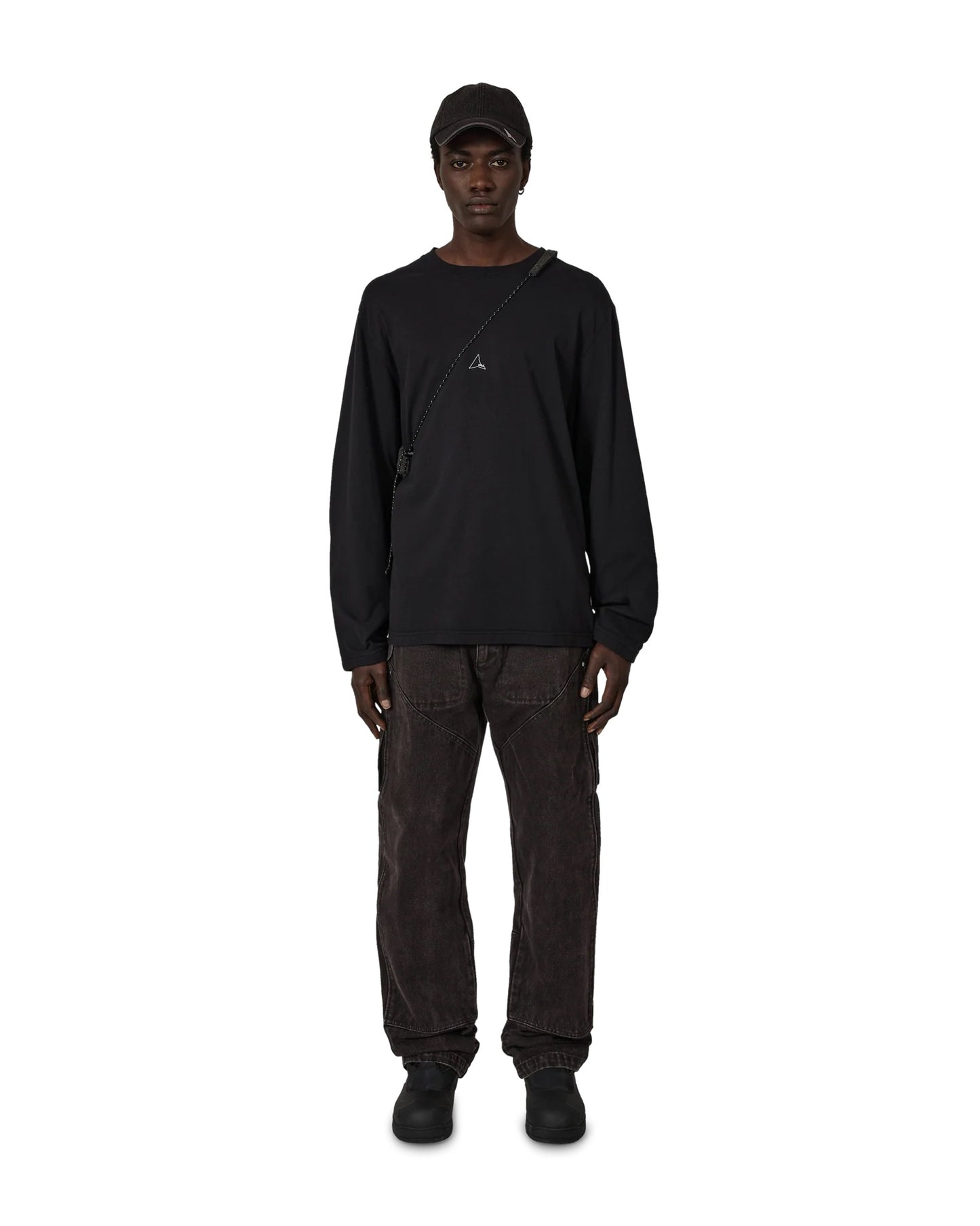 Dark Brown Orte Denim Cargo