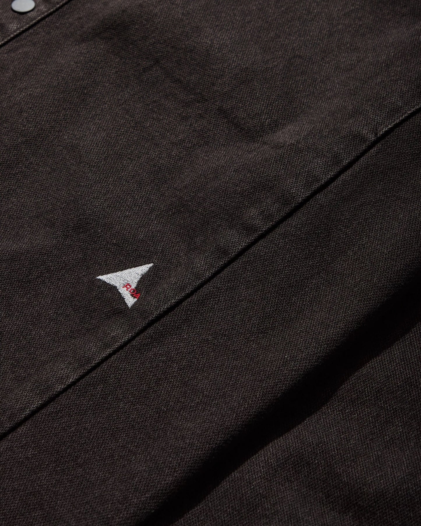 Dark Brown Lona Denim Shirt