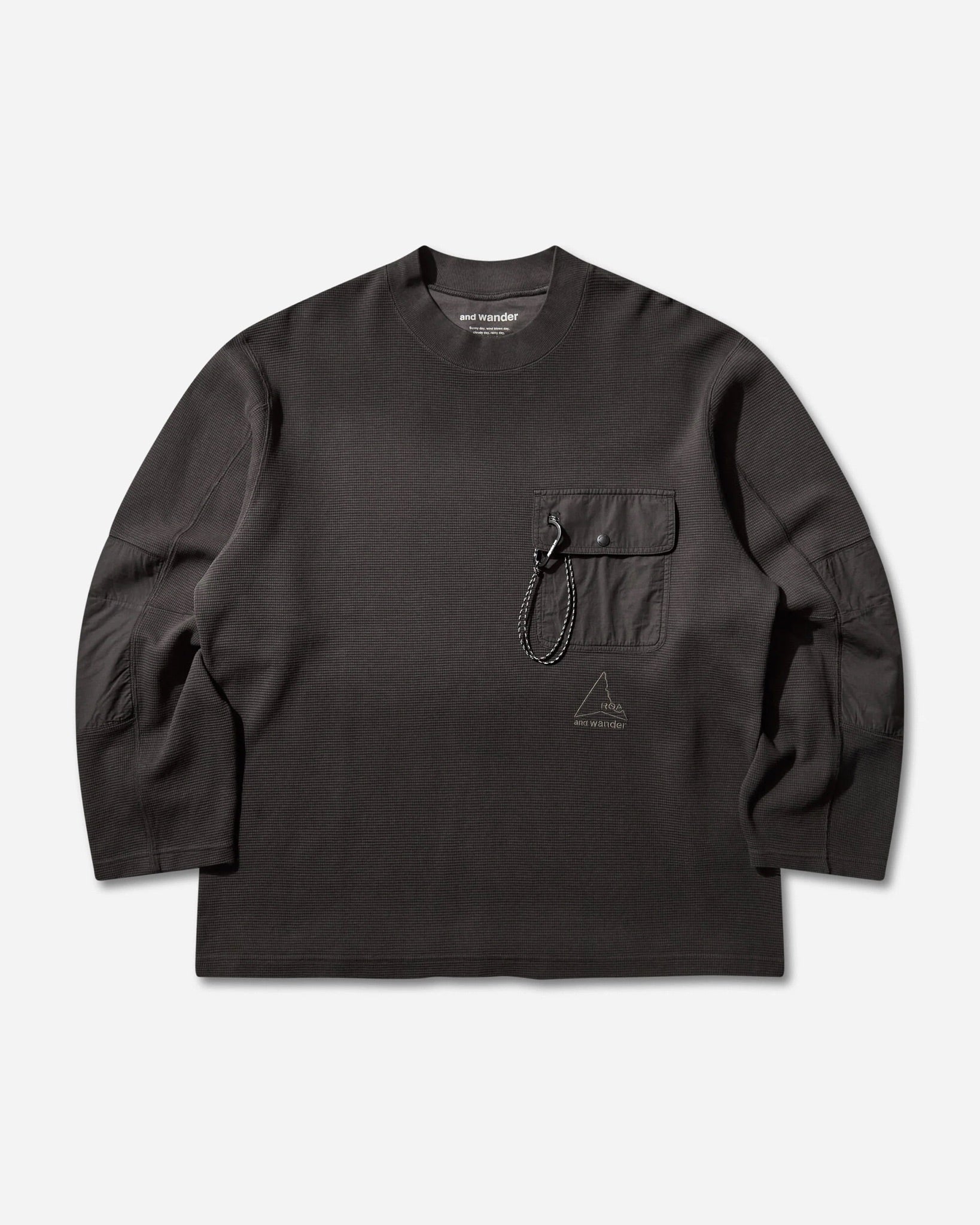 Black Garment Dyed Long Sleeve