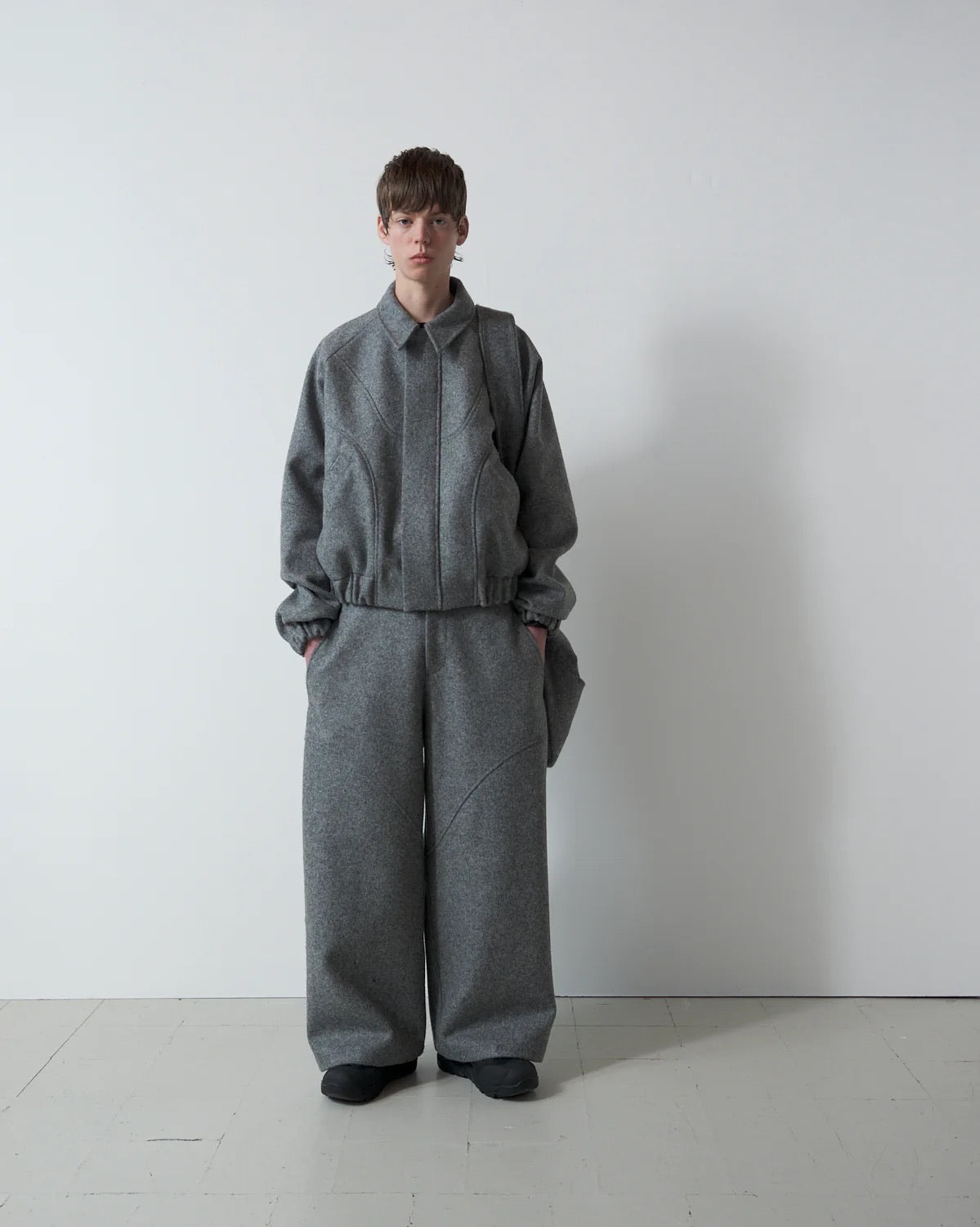 Marl Grey Jiji Jacket