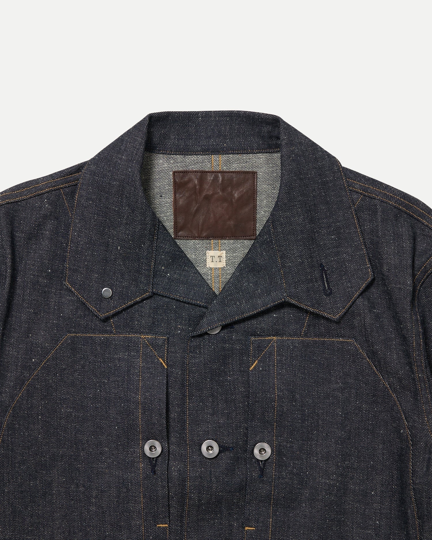 Raw Indigo Lot.715 French Navy Mechanic jacket