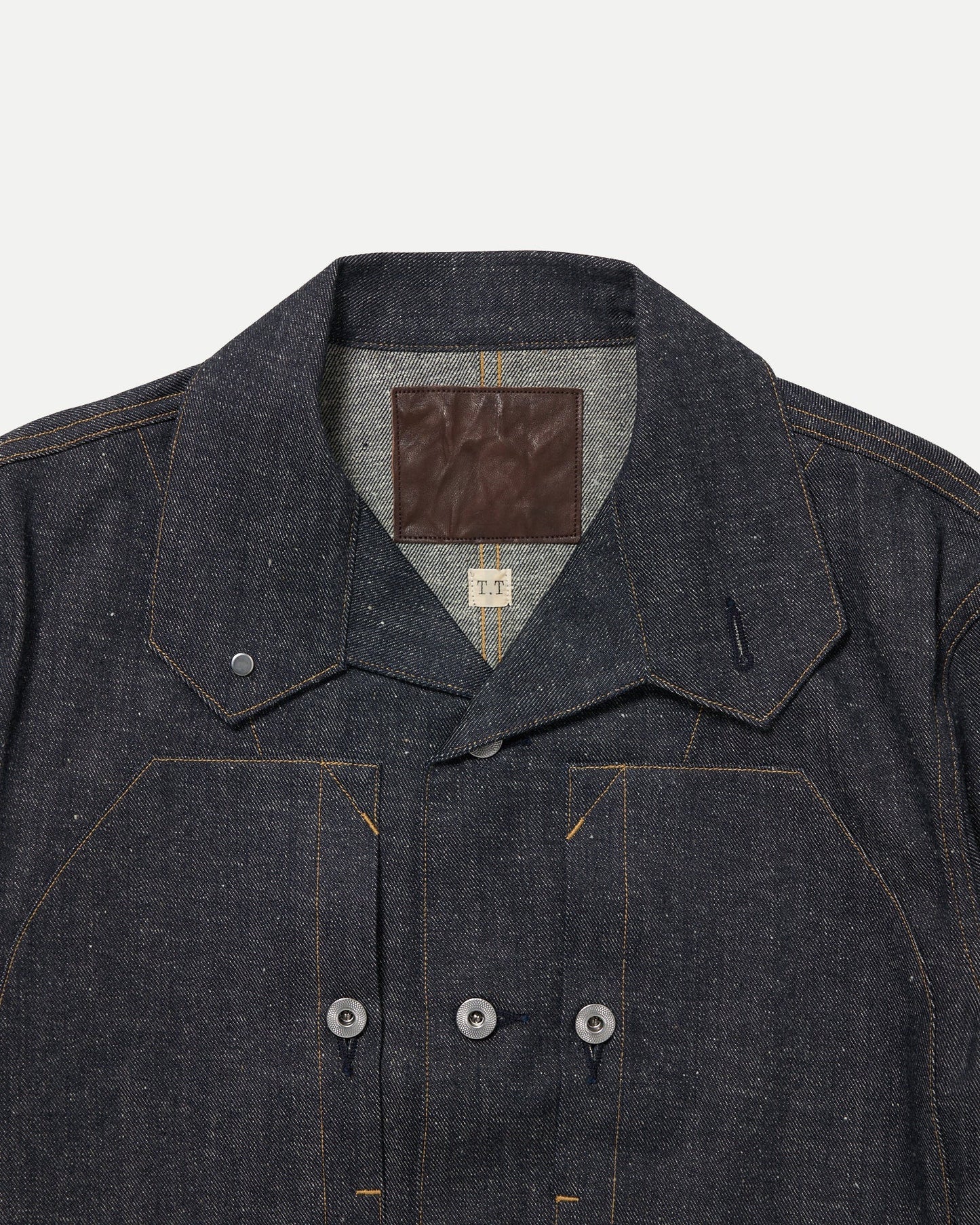 Raw Indigo Lot.715 French Navy Mechanic jacket