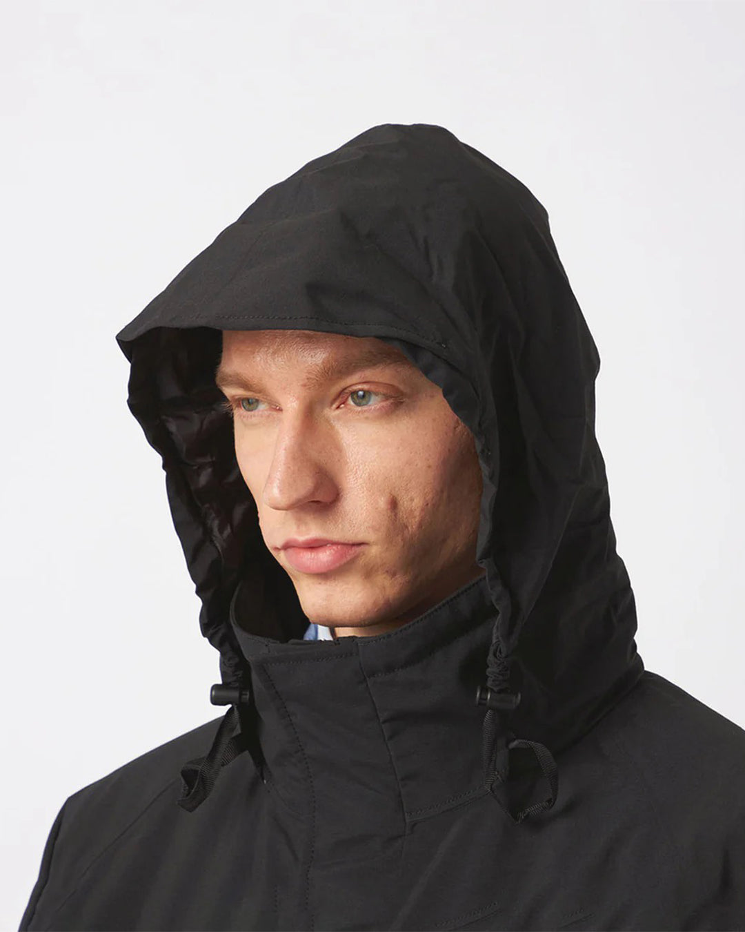 Black 2L NYLON GORE-TEX Cruiser Coat