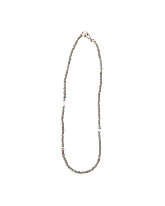 Mix Murano Dead Stock Glass Beads Necklace