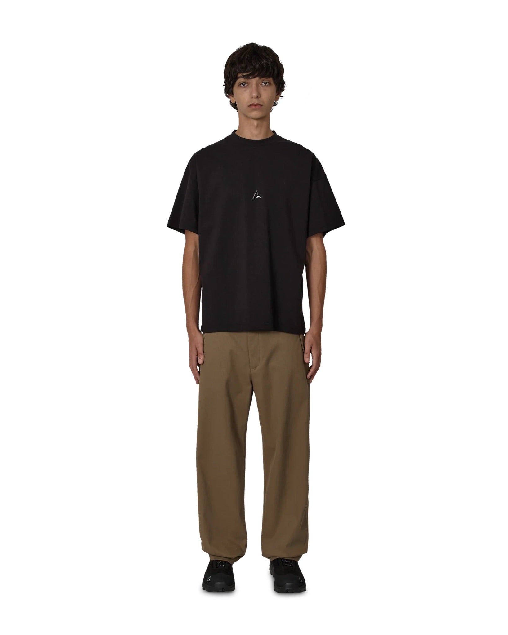 Black Logo Organic T-Shirt