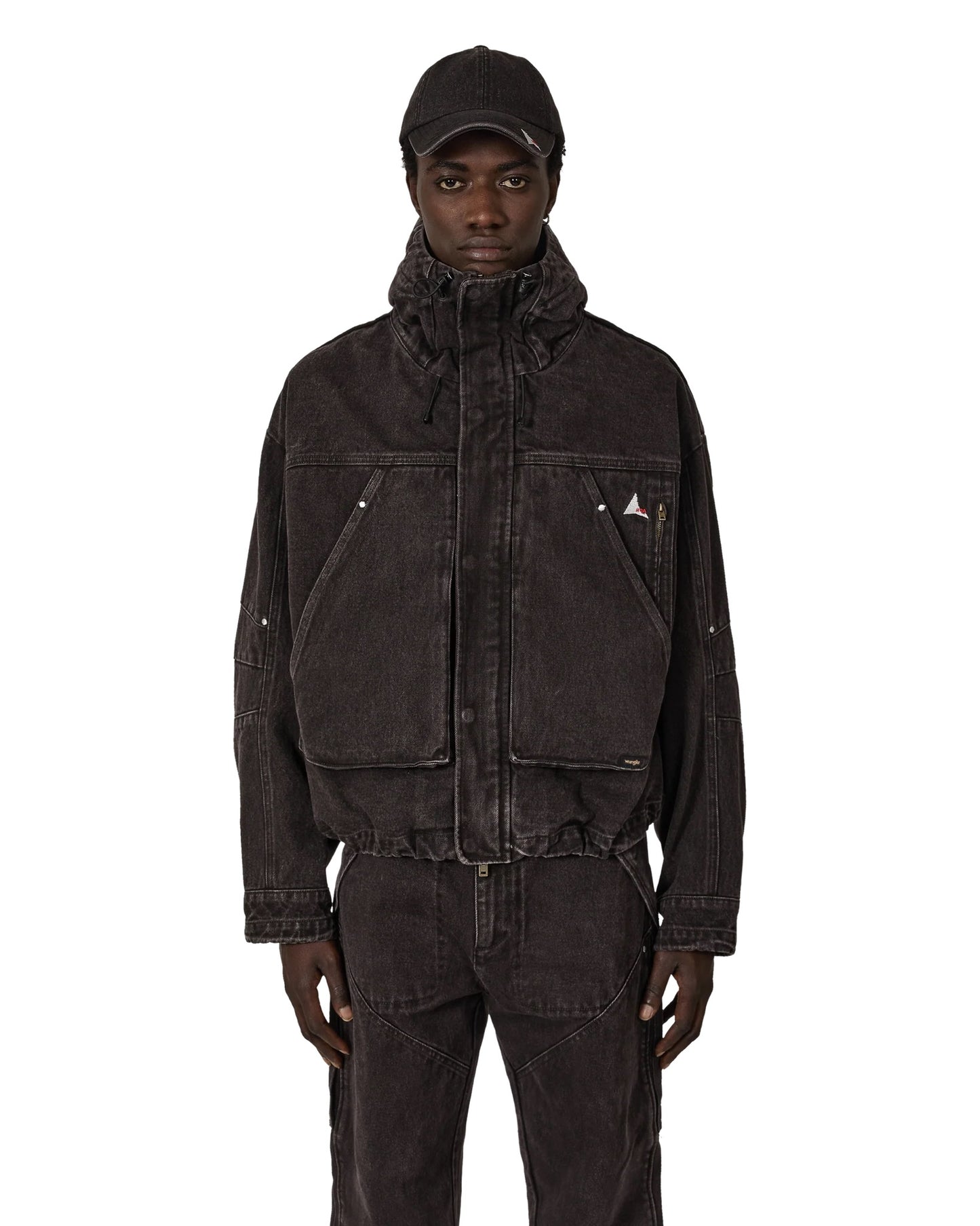 Dark Brown Volano Denim Jacket