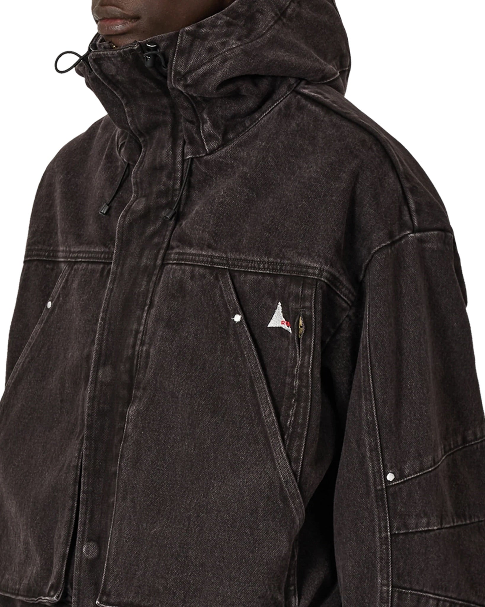 Dark Brown Volano Denim Jacket