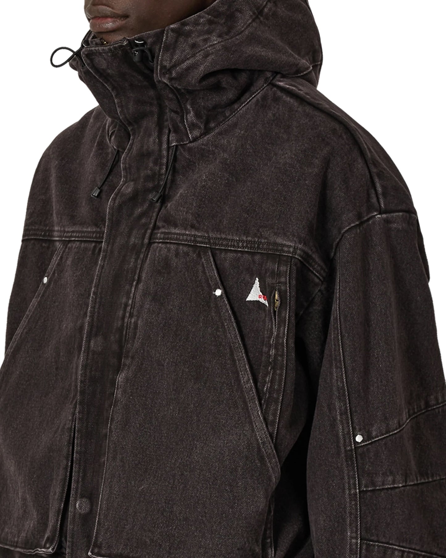 Dark Brown Volano Denim Jacket