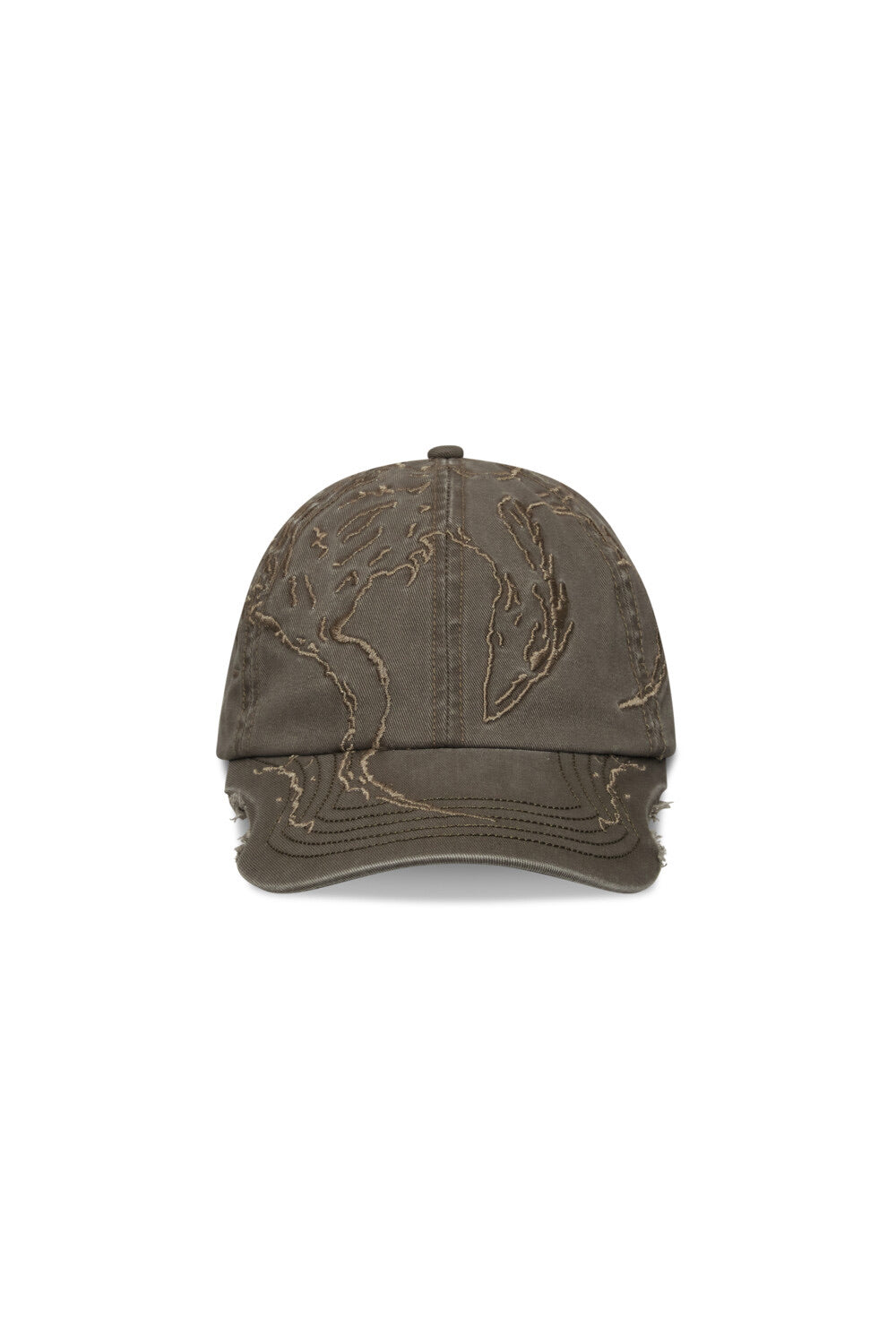 Sage Green Ryli Embriodered 6 Panel Cap