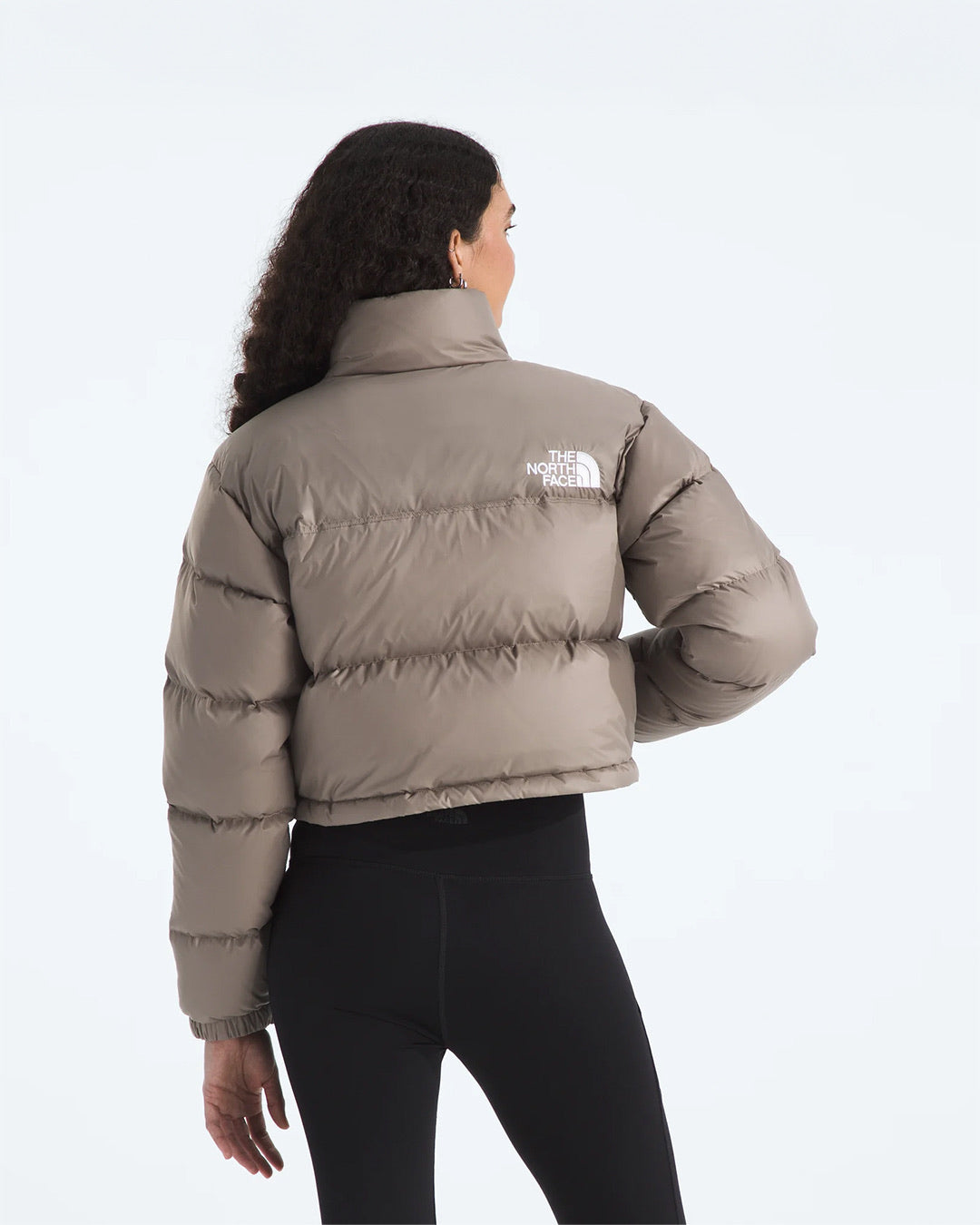 Mocha Brown Women’s Nuptse Short Jacket