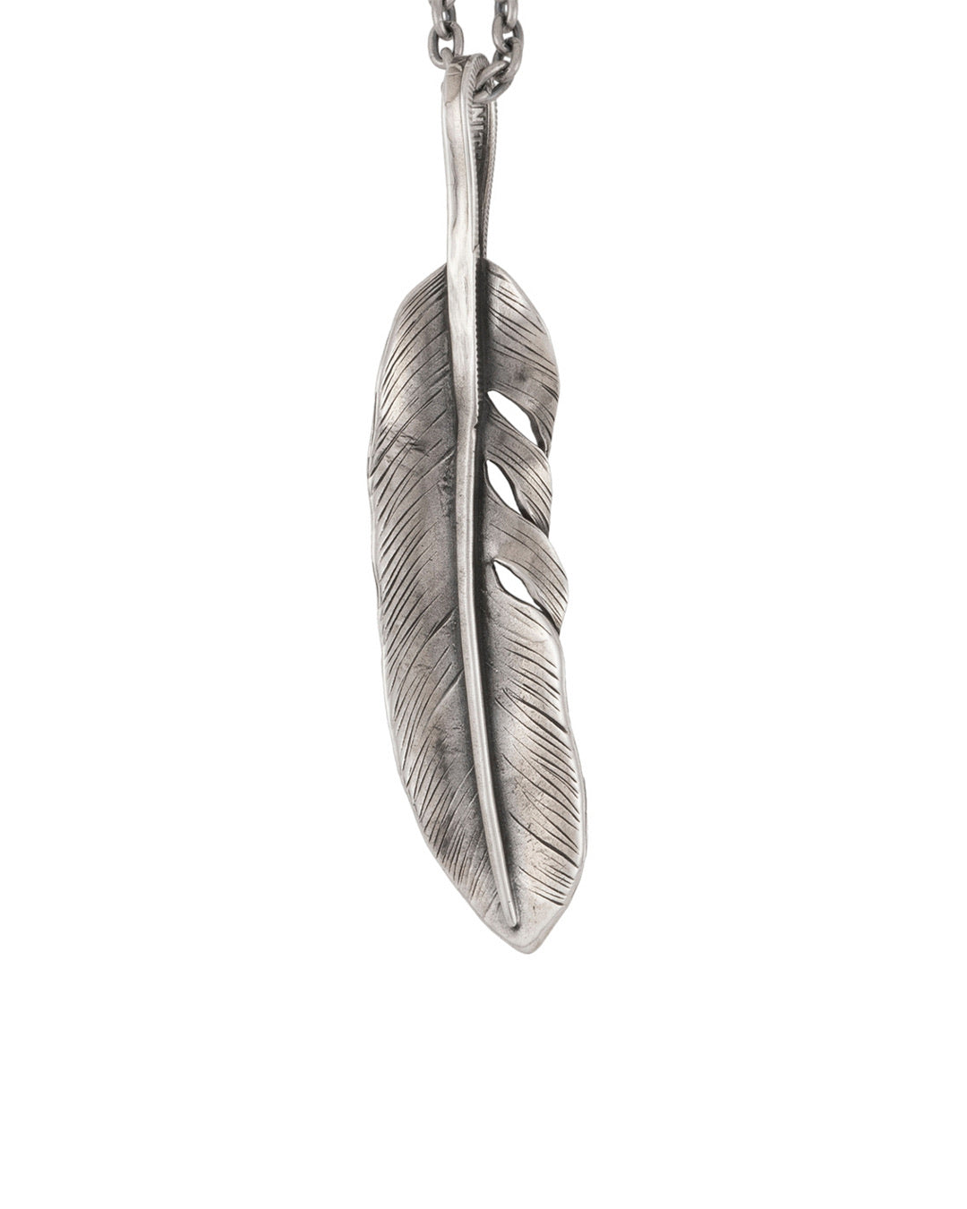 Liberty Feather Large Pendant Necklace