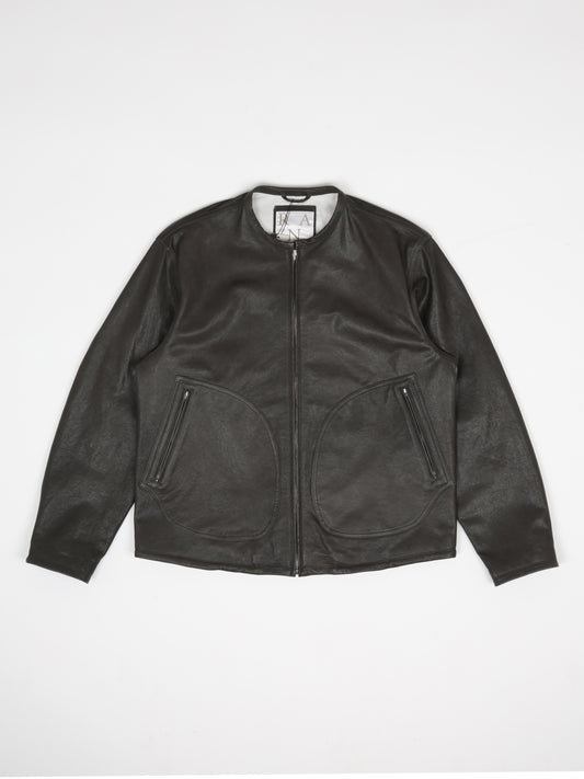 RANRA Peat Grove Leather Bomber