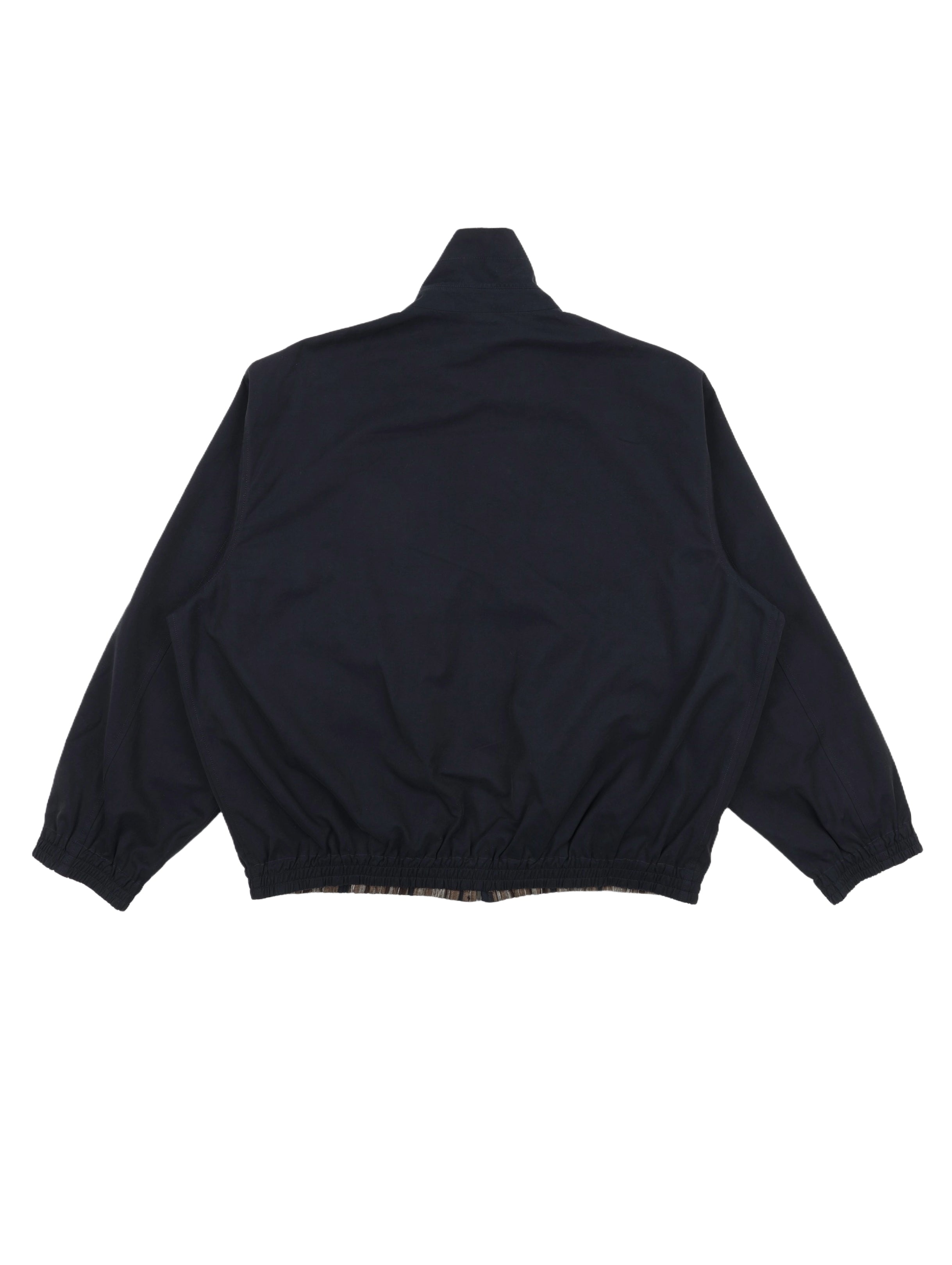 Base Store Exclusive Rinsed Black / Earthen Check Reversible Track Blouson